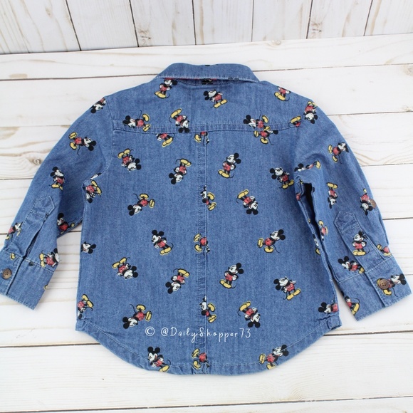 Baby Boy Mickey Mouse 2 Piece Shirt set - Picture 5 of 5